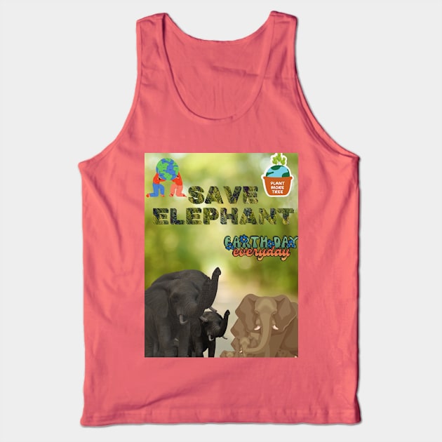 Elephant Tank Top by Karina Collection21